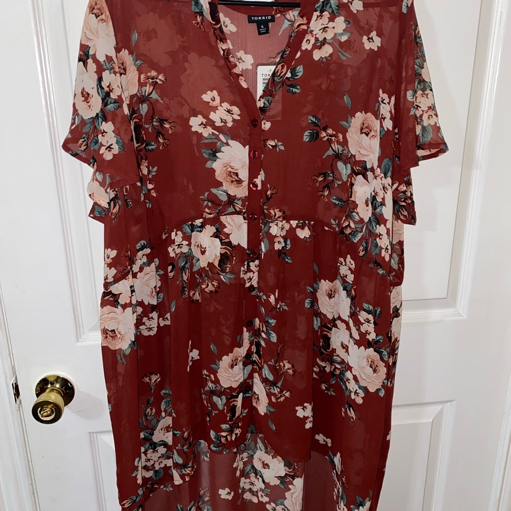 Torrid floral top